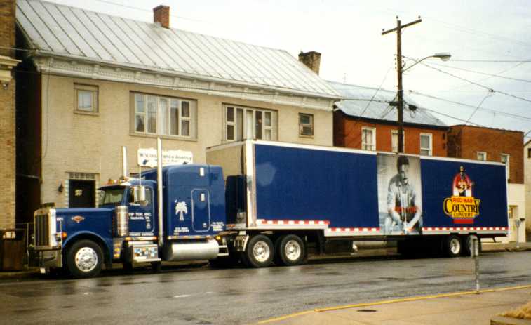 Peterbilt Semi and Trailer