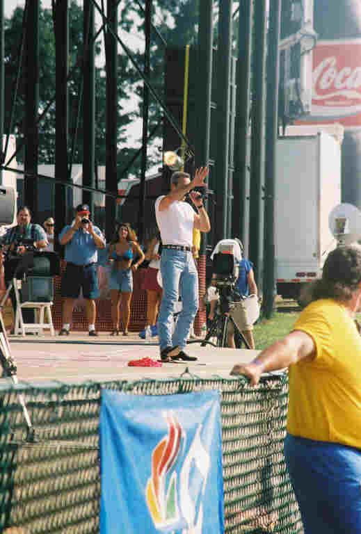 Aaron Tippin, Country Music Concert, Jamboree In The Hills 2001, Morristown, OH