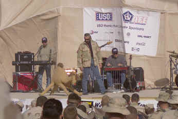 Aaron Tippin, USO Tour Afghanistan